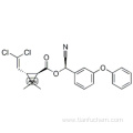 Cyclopropanecarboxylicacid, 3-(2,2-dichloroethenyl)-2,2-dimethyl-,( 57187399,S)-cyano(3-phenoxyphenyl)methylester,( 57187400,1R,3R)- CAS 65731-84-2